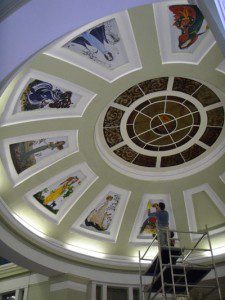 The first Seven images up in the Rotunda