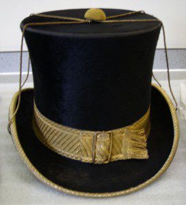 Closs-up of the Ryde Town Sergeants Hat