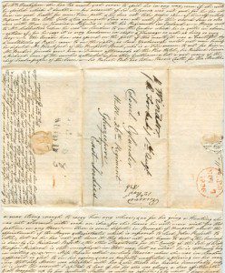 Fanny Oglander's letter July 1836