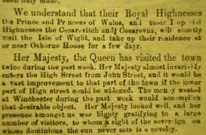 Ventilator Royals visit July 19 1873