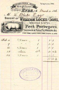 William Locke Pork Pervaiours
