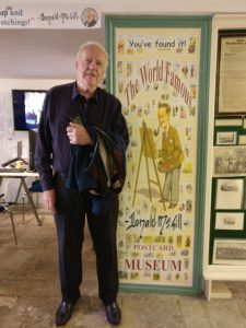 Ron McGill visiting Museum of Ryde