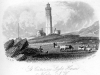 Engraving St Catherines Lighthouse