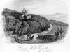 Engraving Steep Hill Castle Ventnor