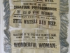 1860 - silk theatre advertisement