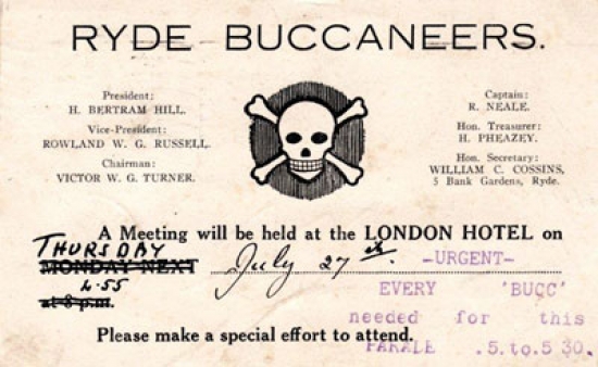 Ryde Buccaneers card