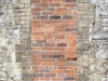 Bricked up doorway in Castle Street