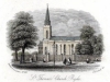Etching of St. Thomas' Church, Ryde, Isle of Wight