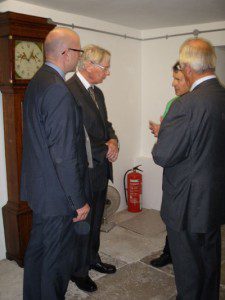 Andrew and Brian chat to HRH The Duke of Gloucester and the Lord Lieutenant