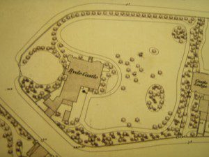 Ryde Castle Town plan 1886