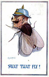 Kaiser Bill is compared to an irritating fly