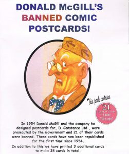Donald McGill Banned Cards Collection of 21 of his most infamous Postcards